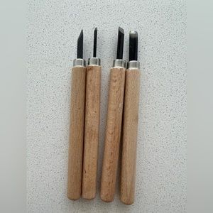 Wood carving tools, never used